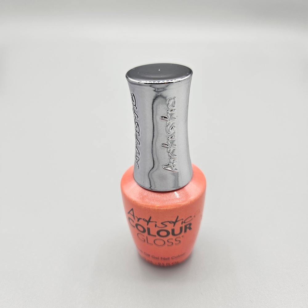 Artistic Colour Gloss Soak Off Gel Nail‎ Polish Snapdragon 2713079 Coral Shimmer